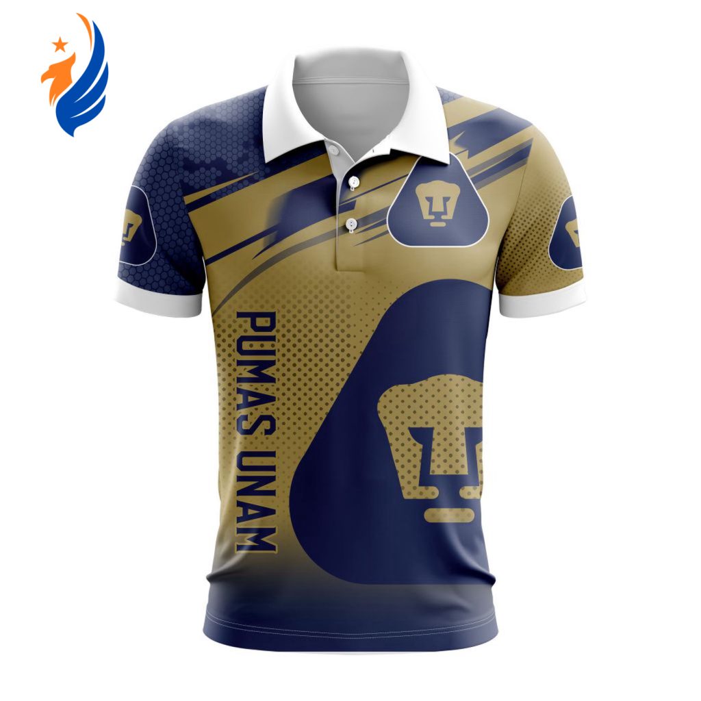 LIGA MX Pumas UNAM Special Design Polo Gift for Men Women LIGA MX Pumas UNAM Special Design Polo Gift for Men Women