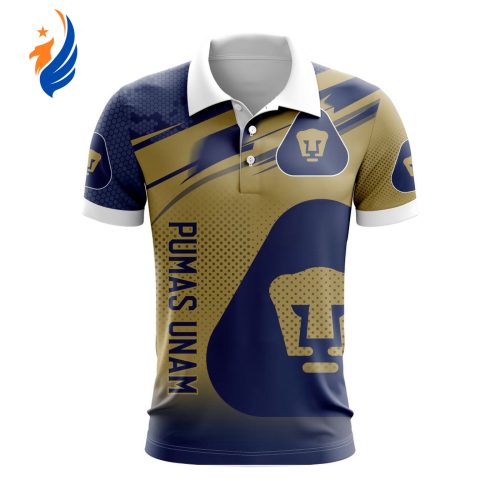LIGA MX Tigres UANL Special Design With Team Signature Polo LIGA MX Pumas UNAM Special Design Polo Gift for Men Women
