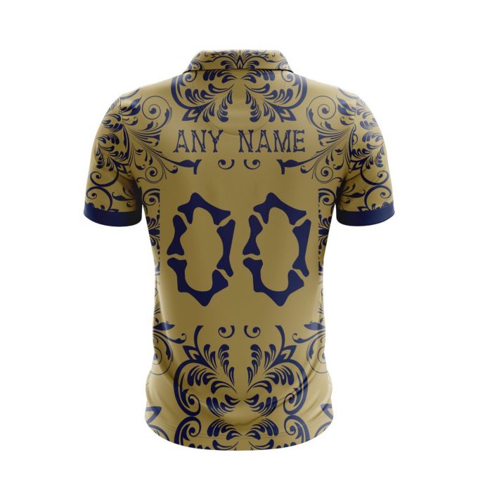 LIGA MX Pumas UNAM Special Dia De Muertos Design Polo Gift for Men Women