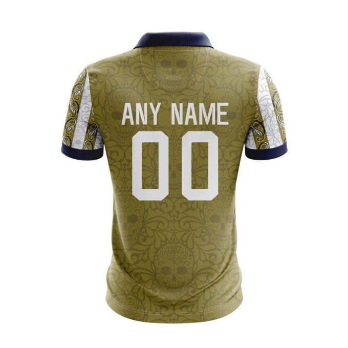 LIGA MX Pumas UNAM Special Dia De Muertos Design Polo Gift for Men Women