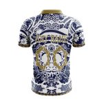LIGA MX Pumas UNAM Special Dia De Muertos Design Polo Gift for Men Women LIGA MX Pumas UNAM Special Dia De Muertos Design Polo Gift for Men Women