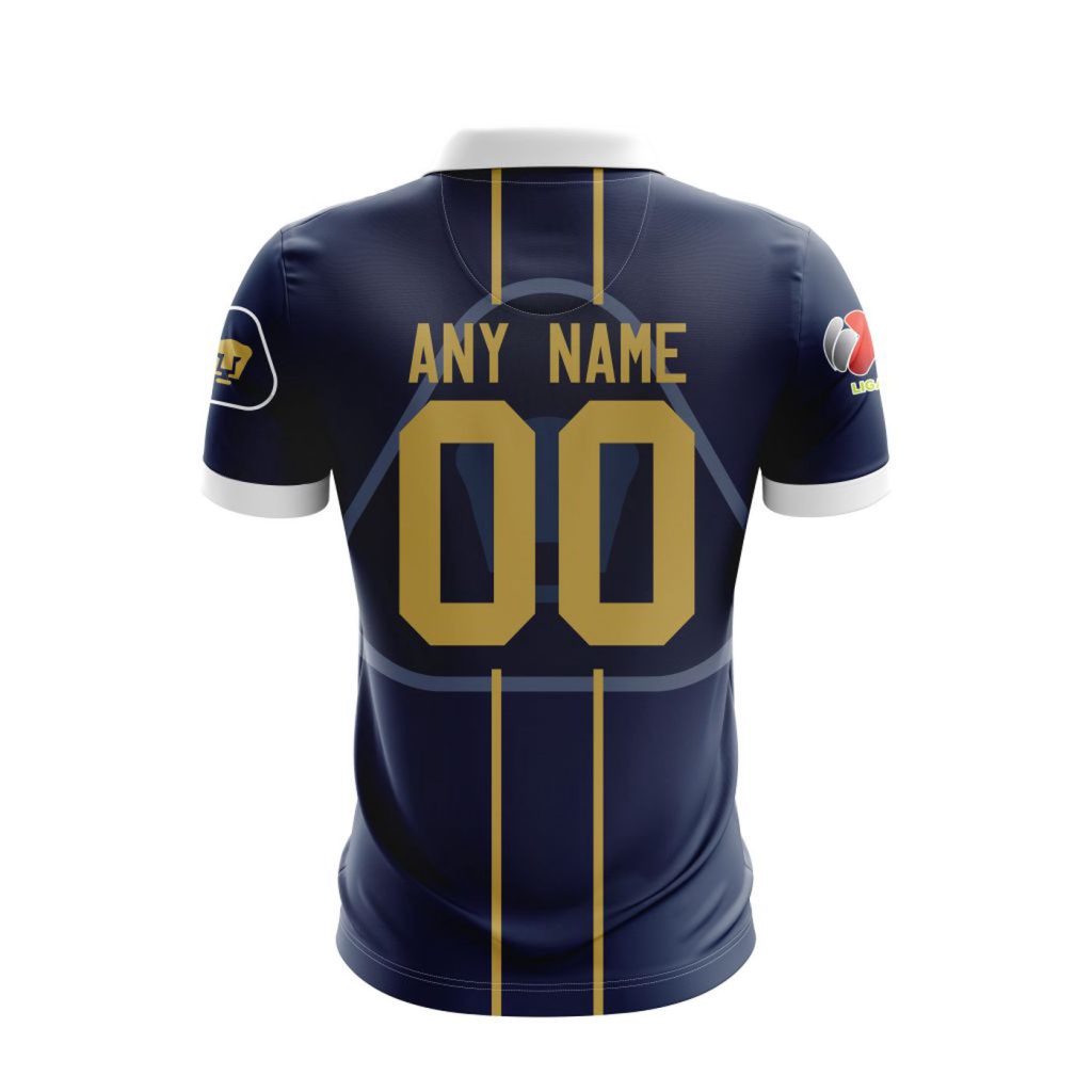 LIGA MX Pumas UNAM Special Polo Design Concept Kits Gift for Men Women 3d Printed Hoodie LIGA MX Pumas UNAM Special Polo Design Concept Kits Gift for Men Women 3d Printed Hoodie
