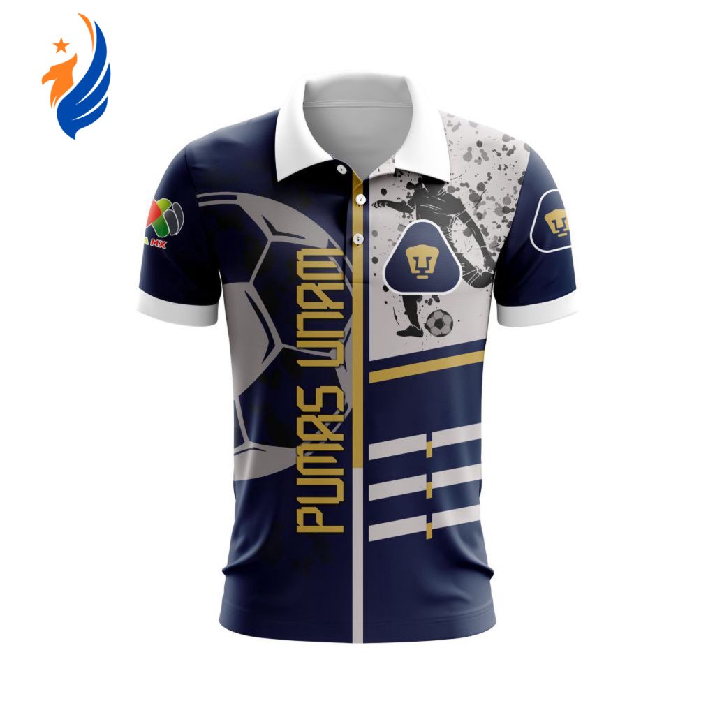 LIGA MX Pumas UNAM Special Polo Design Concept Kits Gift for Men Women 3d Printed Hoodie LIGA MX Pumas UNAM Special Polo Design Concept Kits Gift for Men Women 3d Printed Hoodie