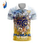 LIGA MX Pumas UNAM Speical 70th Anniversary Design Polo LIGA MX Pumas UNAM Speical 70th Anniversary Design Polo