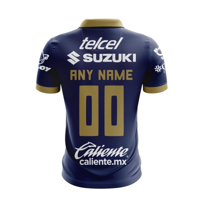 LIGA MX Pumas UNAM Speical Away Polo With 70th Anniversary Logo