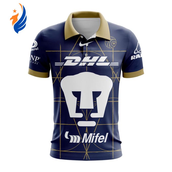 LIGA MX Pumas UNAM Speical Away Polo With 70th Anniversary Logo LIGA MX Pumas UNAM Speical Away Polo With 70th Anniversary Logo