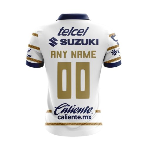 LIGA MX Pumas UNAM Speical Home Polo With 70th Anniversary Logo