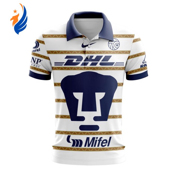 LIGA MX Pumas UNAM Speical Home Polo With 70th Anniversary Logo LIGA MX Pumas UNAM Speical Home Polo With 70th Anniversary Logo