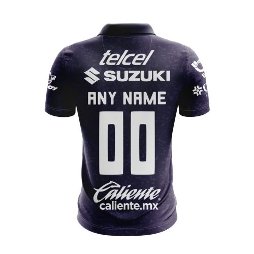 LIGA MX Pumas UNAM Speical Third Polo With 70th Anniversary Logo