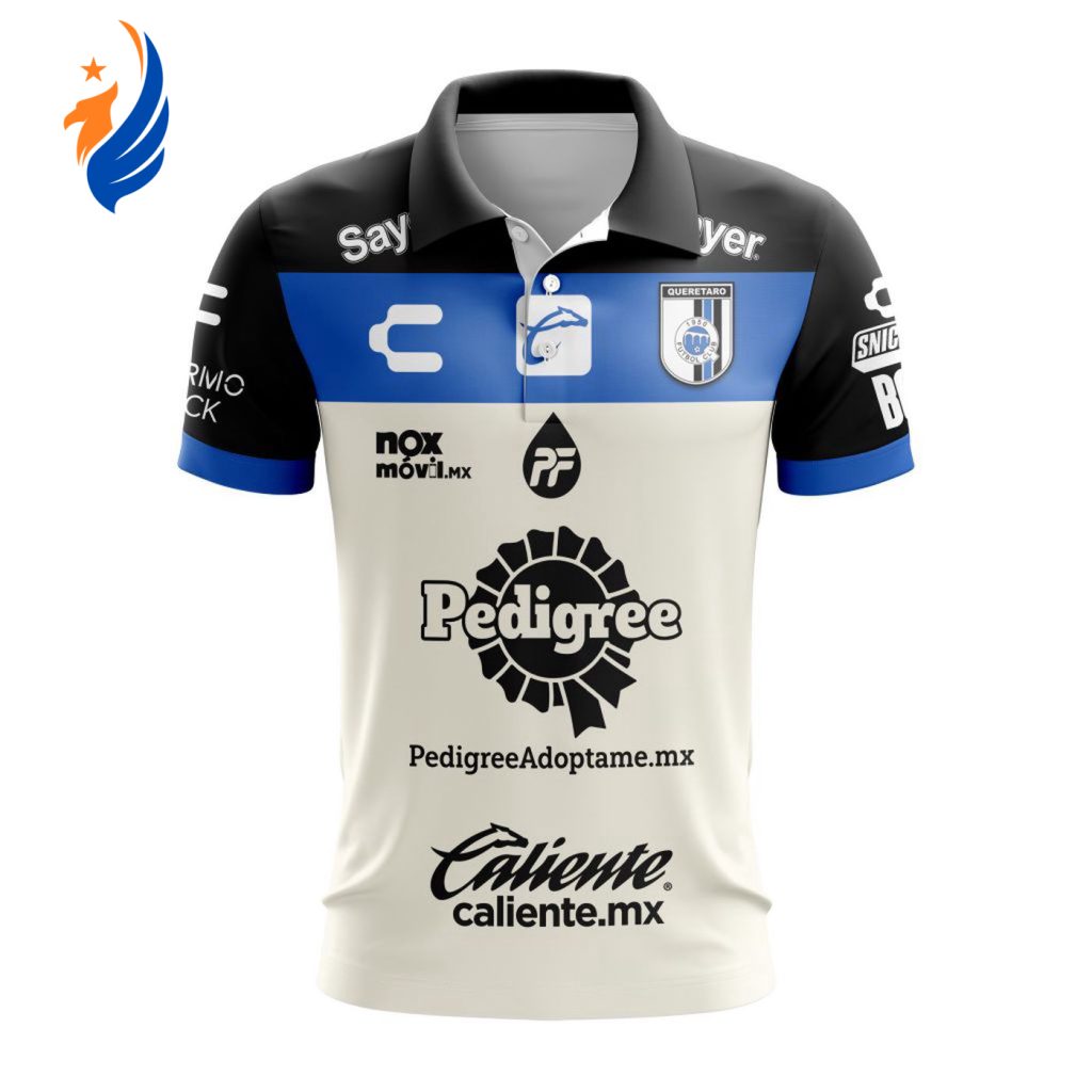 LIGA MX Queretaro F.C 2023 – 2024 Home Polo LIGA MX Queretaro F.C 2023 – 2024 Home Polo