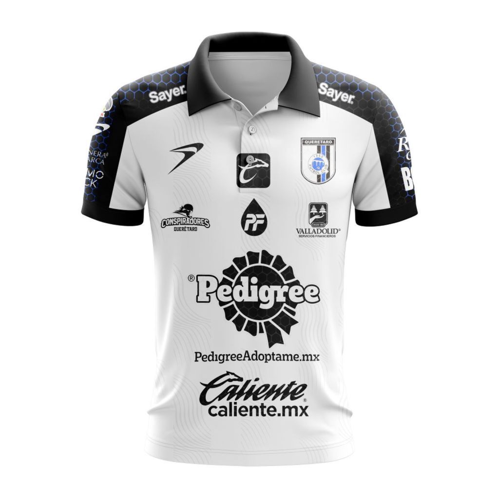 LIGA MX Queretaro F.C Personalized 2024-2025 Away Polo LIGA MX Queretaro F.C Personalized 2024-2025 Away Polo
