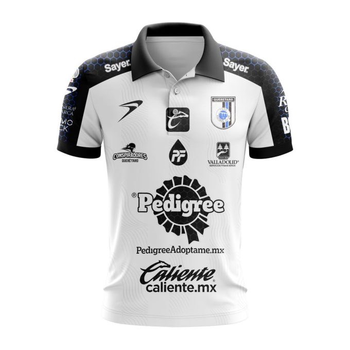 LIGA MX Queretaro F.C Personalized 2024-2025 Away Polo LIGA MX Queretaro F.C Personalized 2024-2025 Away Polo