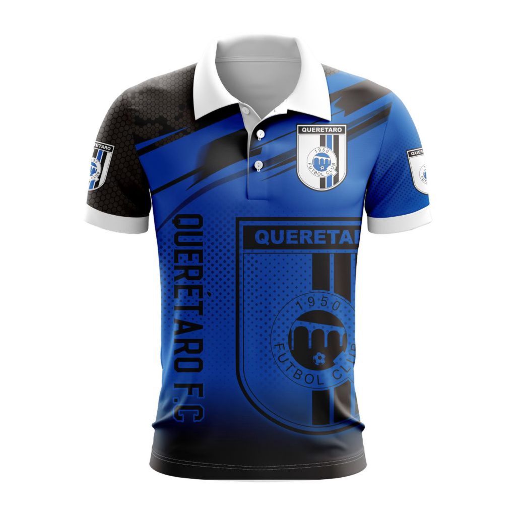LIGA MX Queretaro F.C Special Design Polo Gift for Men Women LIGA MX Queretaro F.C Special Design Polo Gift for Men Women