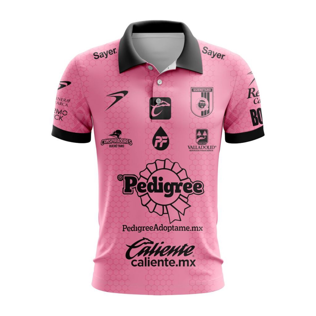 LIGA MX Queretaro F.C Special Home In Pink Kits Design Polo Gift for Men Women 3d Printed Hoodie LIGA MX Queretaro F.C Special Home In Pink Kits Design Polo Gift for Men Women 3d Printed Hoodie