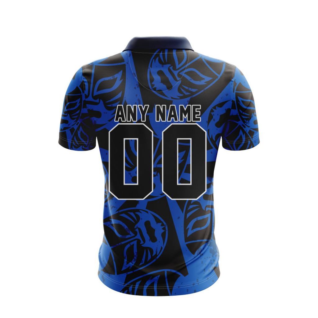 LIGA MX Queretaro F.C Special Lucha Libre Design Polo Gift for Men Women LIGA MX Queretaro F.C Special Lucha Libre Design Polo Gift for Men Women