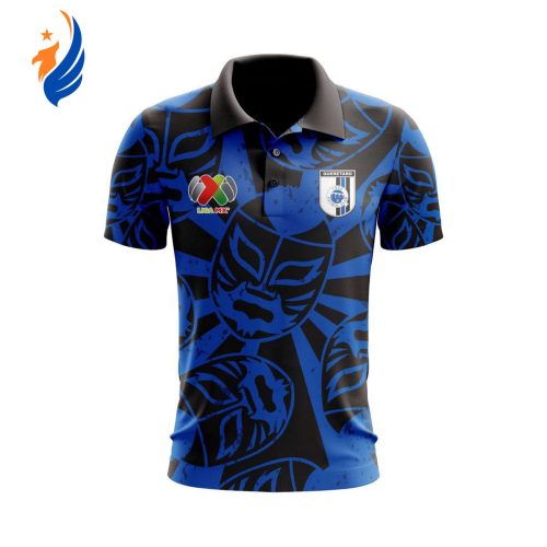 LIGA MX Queretaro F.C Special Lucha Libre Design Polo Gift for Men Women