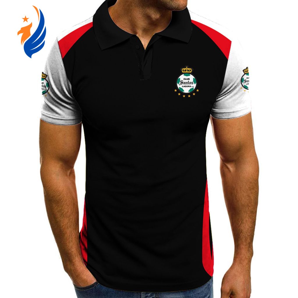 Liga MX Santos Laguna Fútbol Polo Shirt Liga MX Santos Laguna Fútbol Polo Shirt