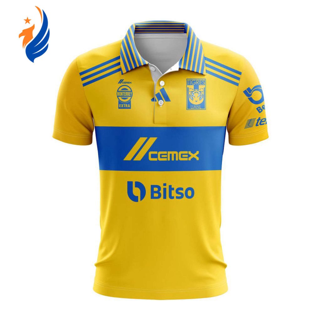 LIGA MX Tigres UANL 2023 – 2024 Home Polo LIGA MX Tigres UANL 2023 – 2024 Home Polo