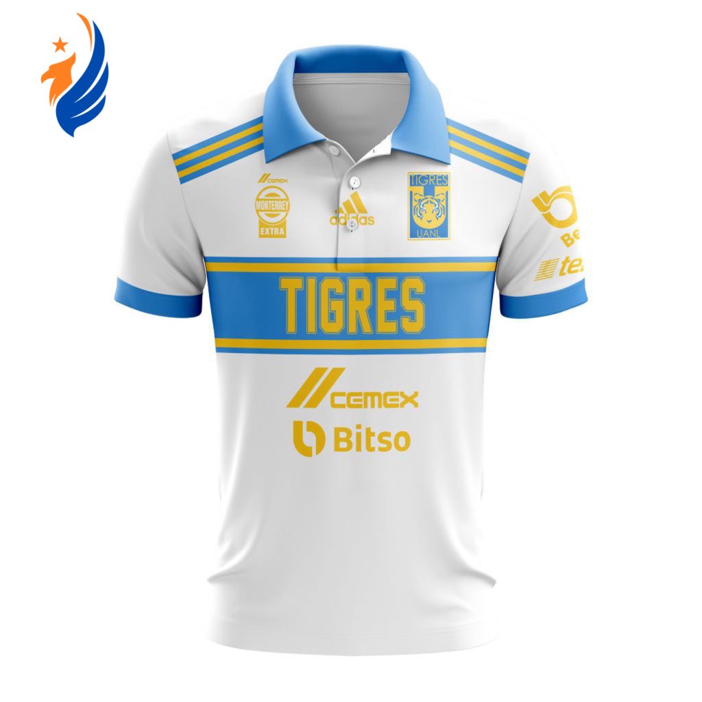 LIGA MX Tigres UANL 2023 – 2024 Third Polo LIGA MX Tigres UANL 2023 – 2024 Third Polo