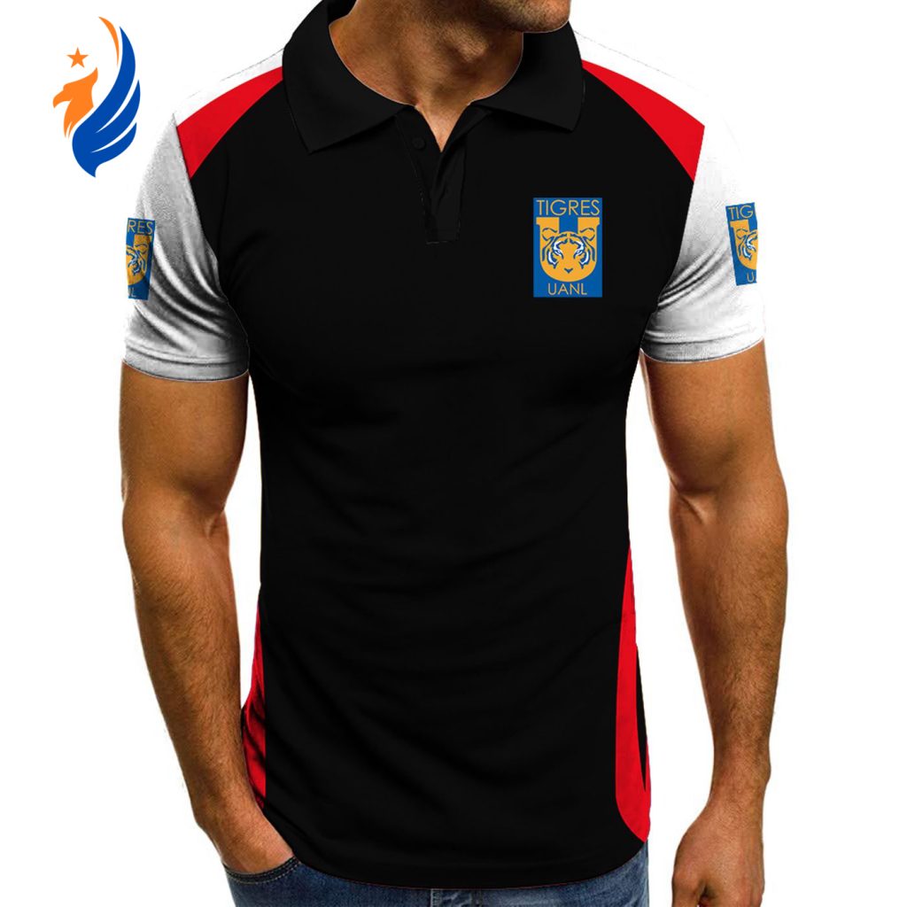 Liga MX Tigres UANL Fútbol Polo Shirt Liga MX Tigres UANL Fútbol Polo Shirt