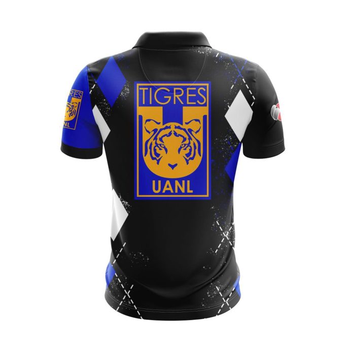 LIGA MX Tigres UANL Personalized Name Polo Design Gift for Men Women