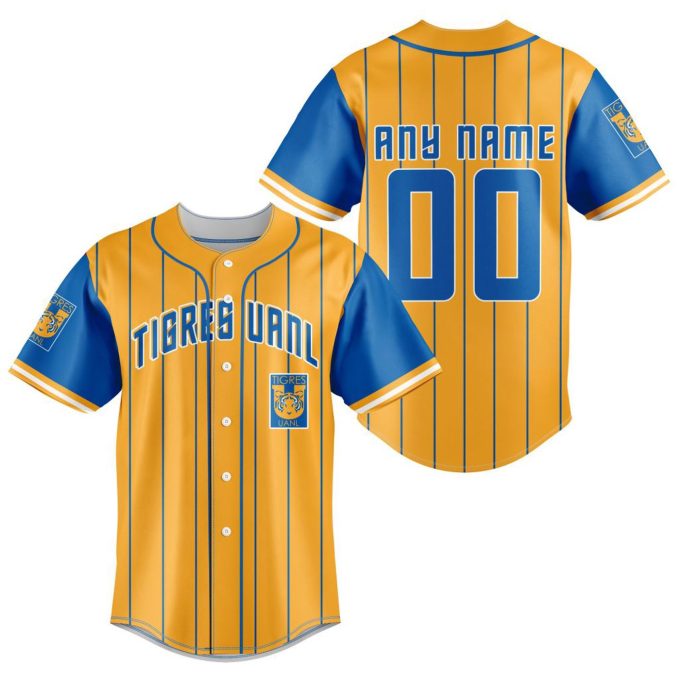 LIGA MX Tigres UANL Special Baseball Jersey Gift for Men Women