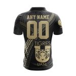 LIGA MX Tigres UANL Special Black And Gold Design Polo
