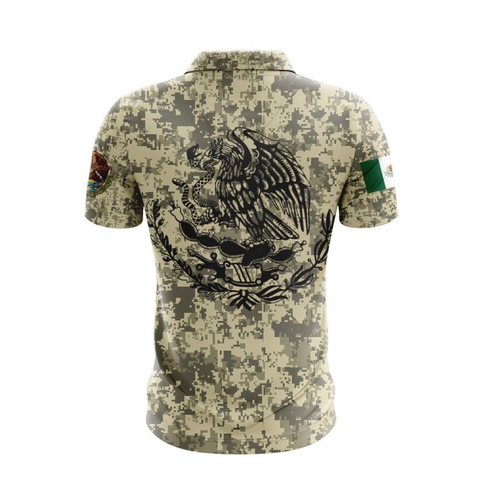 LIGA MX Tigres UANL Special Camo Design Polo Gift for Men Women