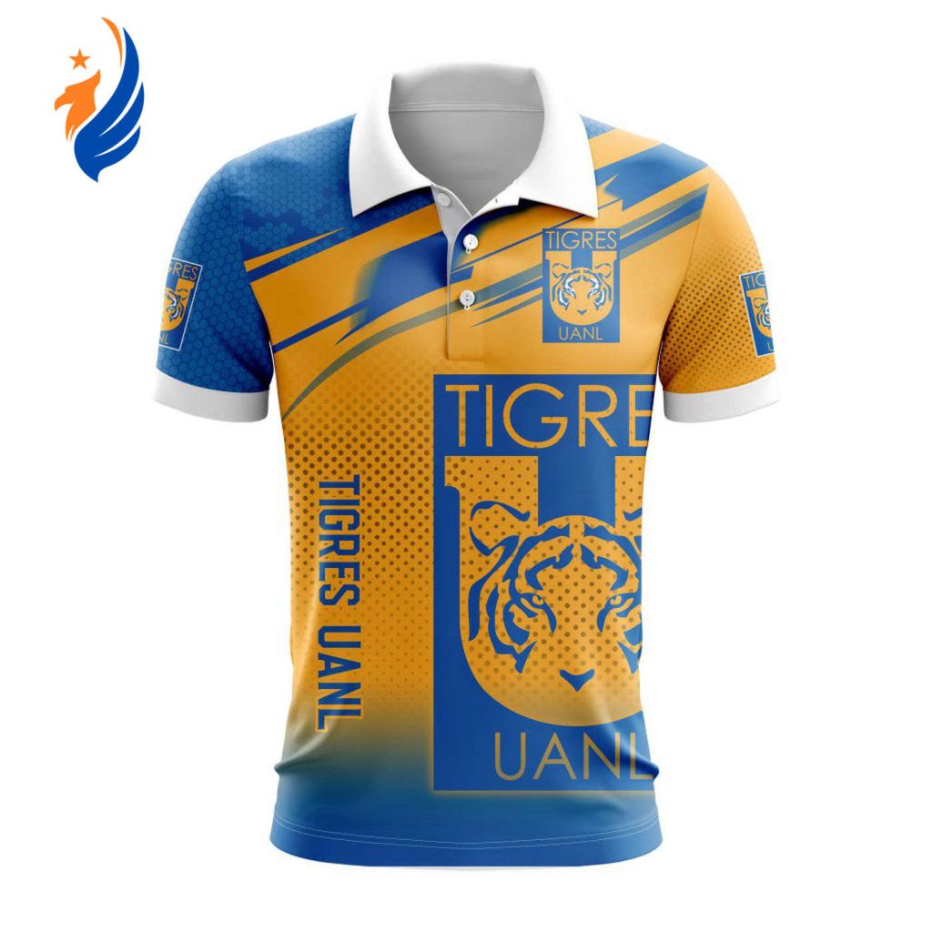 LIGA MX Tigres UANL Special Design Polo Gift for Men Women LIGA MX Tigres UANL Special Design Polo Gift for Men Women