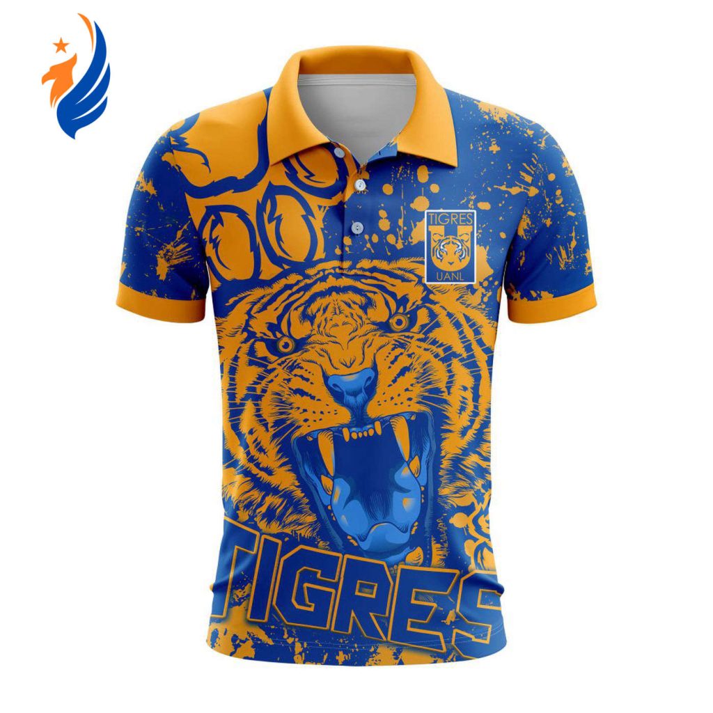 LIGA MX Tigres UANL Special Design With Team Signature Polo LIGA MX Tigres UANL Special Design With Team Signature Polo