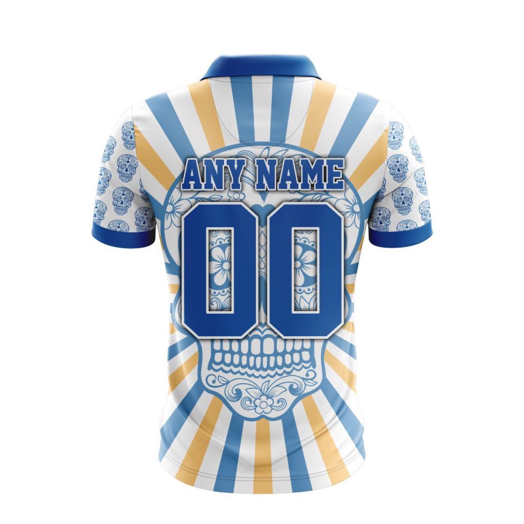 LIGA MX Tigres UANL Special Dia De Muertos Design Polo Gift for Men Women LIGA MX Tigres UANL Special Dia De Muertos Design Polo Gift for Men Women