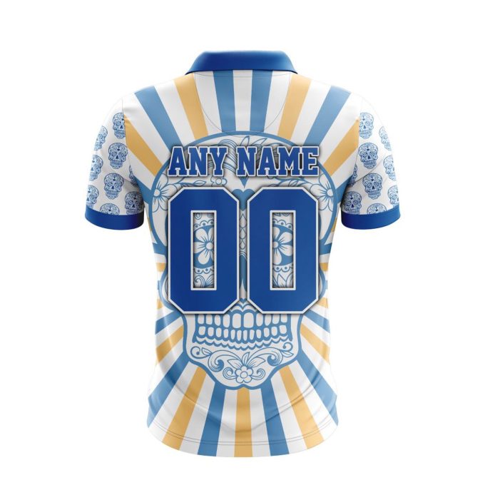 LIGA MX Tigres UANL Special Dia De Muertos Design Polo Gift for Men Women
