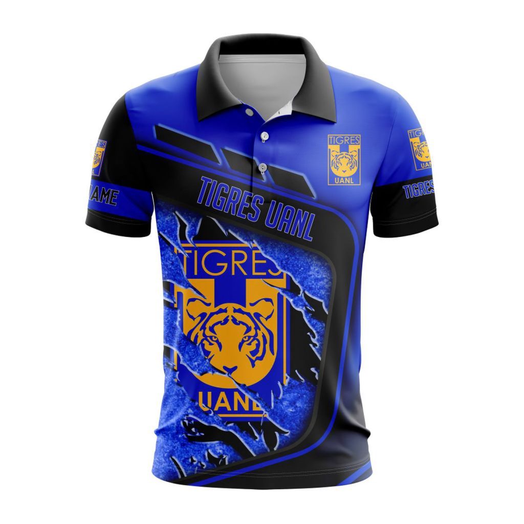LIGA MX Tigres UANL Special Polo Design Gift for Men Women LIGA MX Tigres UANL Special Polo Design Gift for Men Women