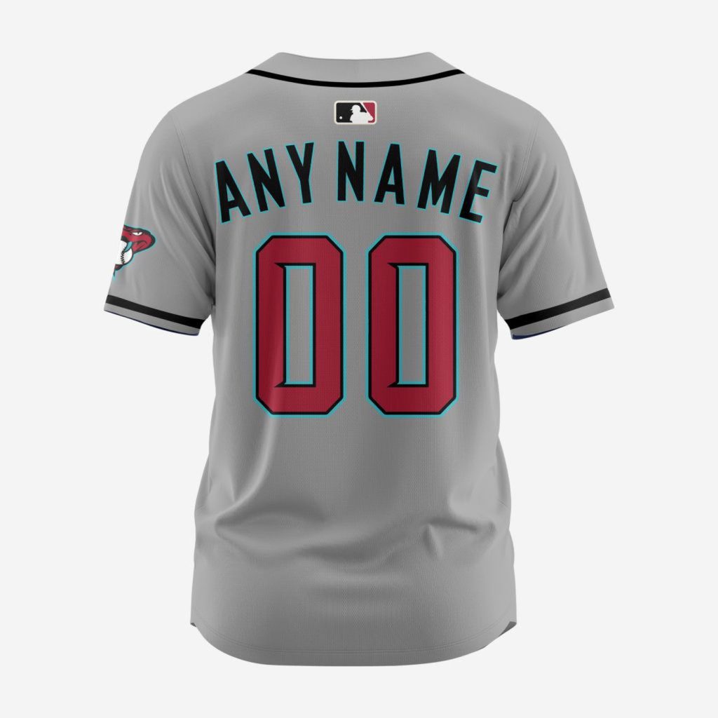 MLB Arizona Diamondbacks Personalized 2024 Road Baseball Jersey MLB Arizona Diamondbacks Personalized 2024 Road Baseball Jersey