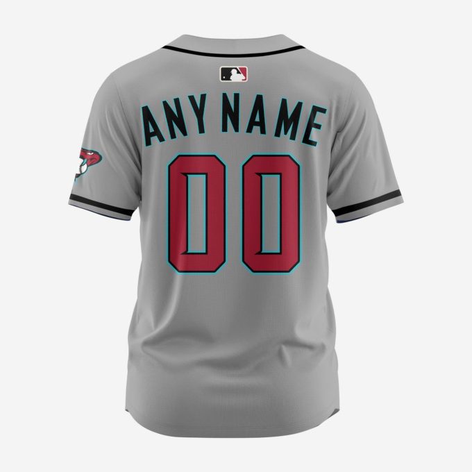 MLB Arizona Diamondbacks Personalized 2024 Road Baseball Jersey