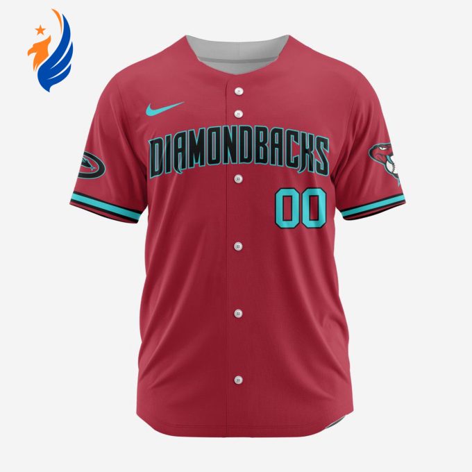 MLB Arizona Diamondbacks Personalized Alternate 02 Baseball Jersey MLB Arizona Diamondbacks Personalized Alternate 02 Baseball Jersey