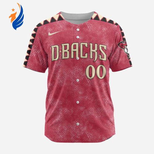 MLB Arizona Diamondbacks Personalized Alternate Design Concept Baseball Jersey 2402