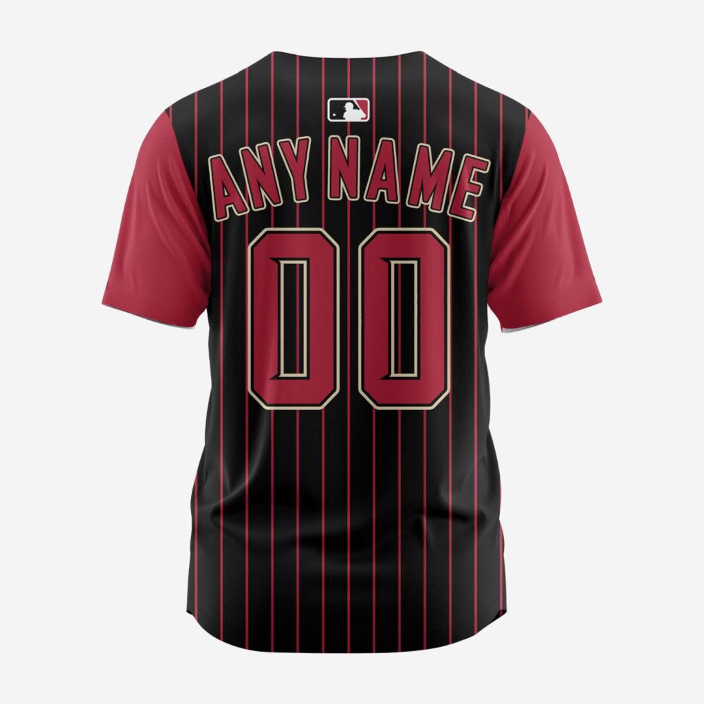 MLB Arizona Diamondbacks Personalized Reverse Retro Concept Design Baseball Jersey MLB Arizona Diamondbacks Personalized Reverse Retro Concept Design Baseball Jersey