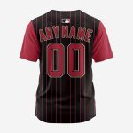 MLB Arizona Diamondbacks Personalized Reverse Retro Concept Design Baseball Jersey