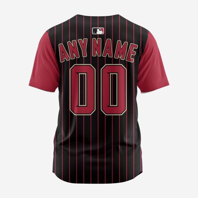 MLB Arizona Diamondbacks Personalized Reverse Retro Concept Design Baseball Jersey