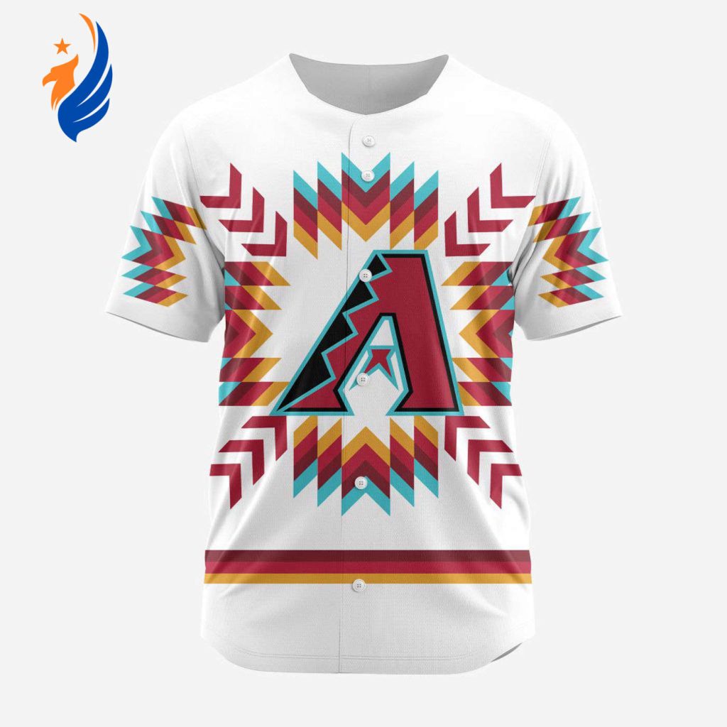 MLB Arizona Diamondbacks Special Native Design Baseball Jersey Gift for Men Women MLB Arizona Diamondbacks Special Native Design Baseball Jersey Gift for Men Women