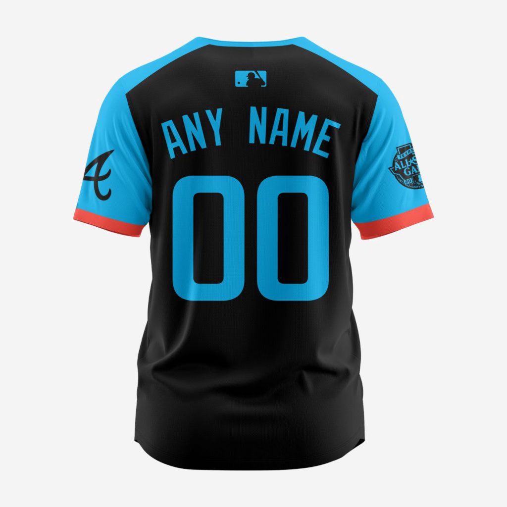 MLB Atlanta Braves Personalized 2024 All Star Game Baseball Jersey MLB Atlanta Braves Personalized 2024 All Star Game Baseball Jersey