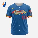 MLB Atlanta Braves Personalized Alternate Design Concept Baseball Jersey 2402