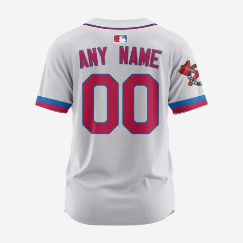 MLB Atlanta Braves Personalized Alternate Design Concept Baseball Jersey 2404