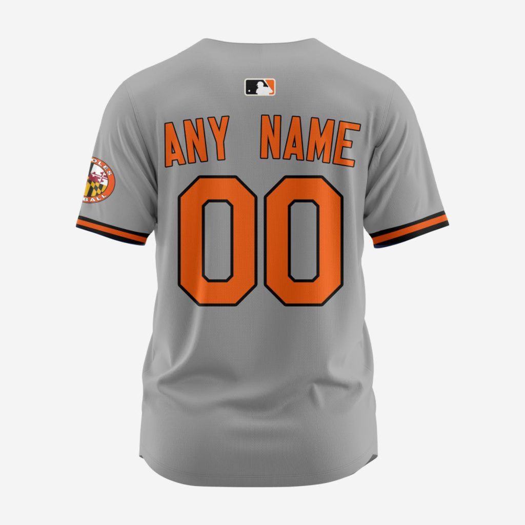 MLB Baltimore Orioles Personalized 2024 Road Baseball Jersey MLB Baltimore Orioles Personalized 2024 Road Baseball Jersey