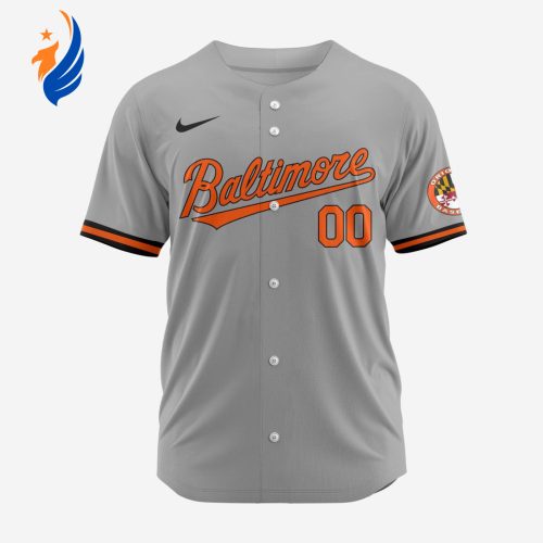 MLB Baltimore Orioles Personalized 2024 Road Baseball Jersey