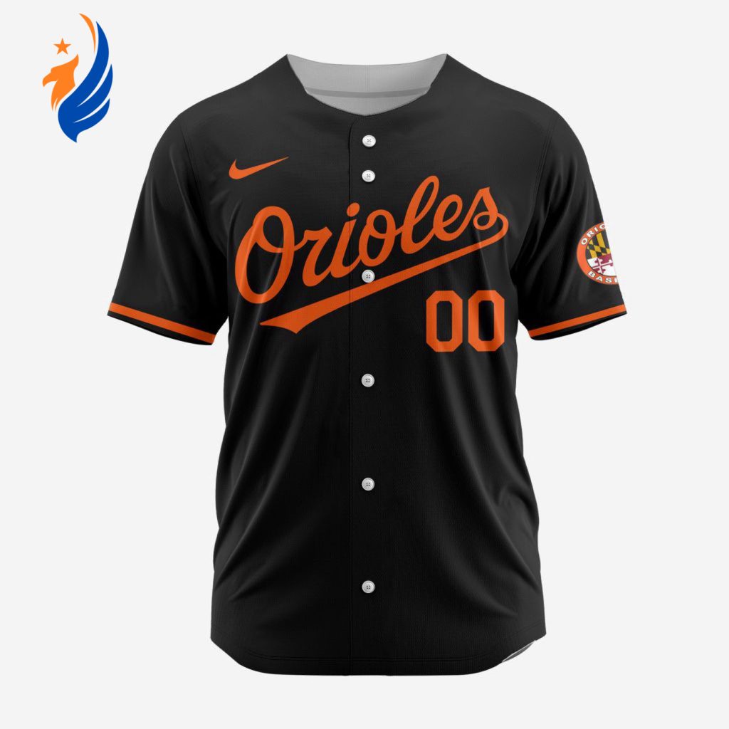 MLB Baltimore Orioles Personalized Alternate 02 Baseball Jersey MLB Baltimore Orioles Personalized Alternate 02 Baseball Jersey