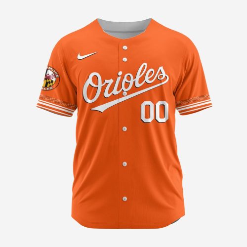 MLB Baltimore Orioles Personalized Alternate Design Concept Baseball Jersey 2402