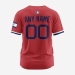 MLB Boston Red Sox Personalized Reverse Retro Concept Design Baseball Jersey
