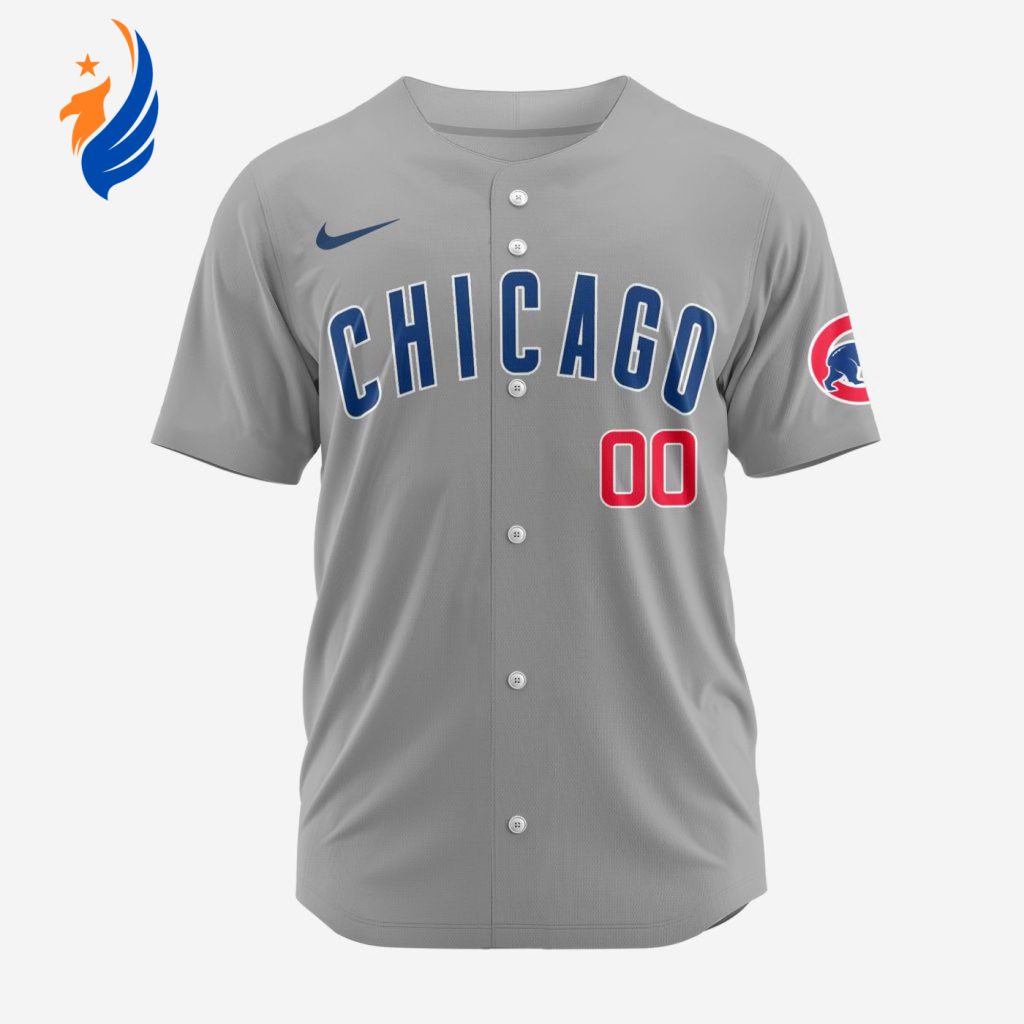MLB Chicago Cubs Personalized 2024 Road Baseball Jersey MLB Chicago Cubs Personalized 2024 Road Baseball Jersey